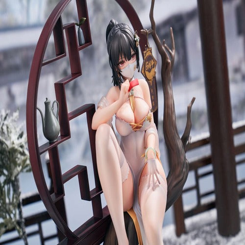 Original Character statuette PVC 1/7 Xiami China Dress Step On Snow Ver. 26 cm