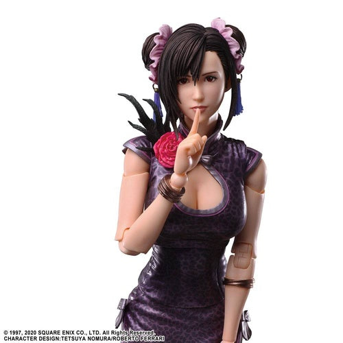 Final Fantasy VII Remake Play Arts Kai figurine Tifa Lockhart Sporty Dress Ver. 25 cm