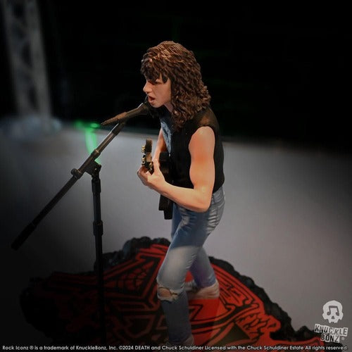 Death statuette Rock Iconz Chuck Schuldiner II 22 cm
