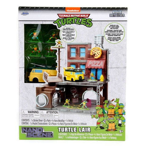 Teenage Mutant Ninja Turtles Nano Metalfigs Nano Scene Diorama
