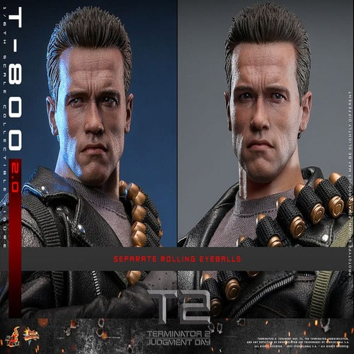 Terminator 2 figurine 1/6 Movie Masterpiece T-800 2.0 32 cm