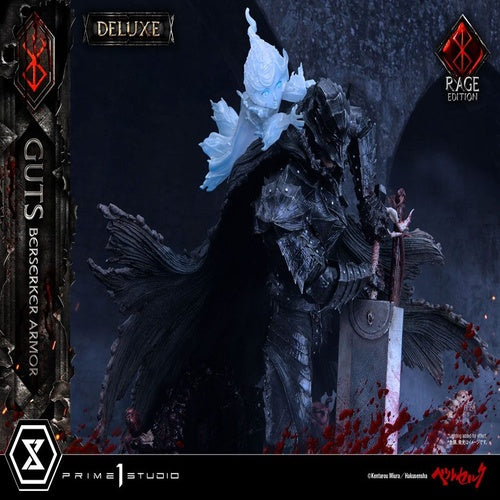 Berserk Statue 1/4 Guts Berserker Armor Rage Edition Deluxe Version 67 cm