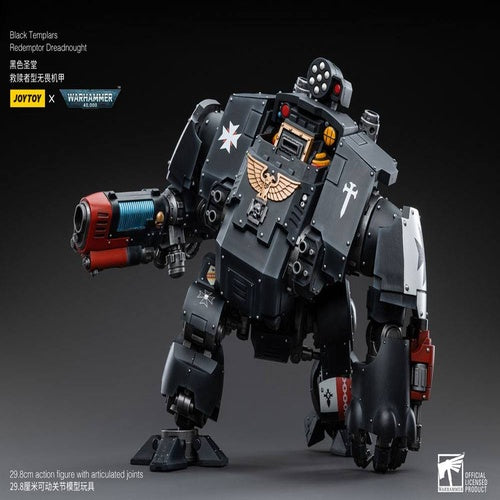 Warhammer 40k Actionfigur 1/18 Black Templars Redemptor Dreadnought 30 cm