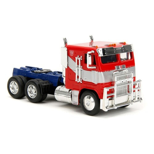 Transformers 1/32 T7 Optimus Prime Truck métal