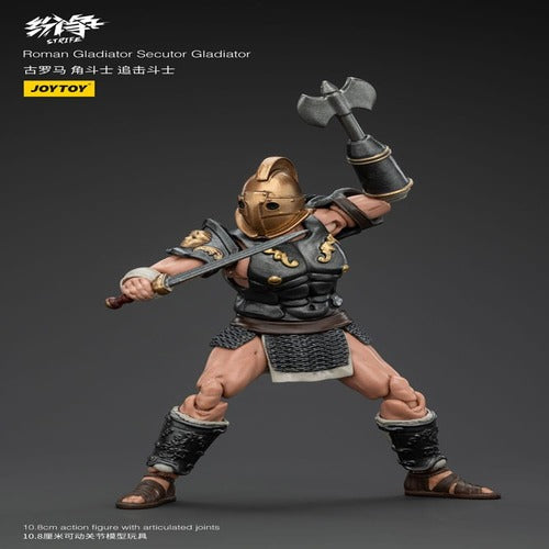 Strife figurine 1/18 Roman Gladiator Secutor Gladiator 11 cm
