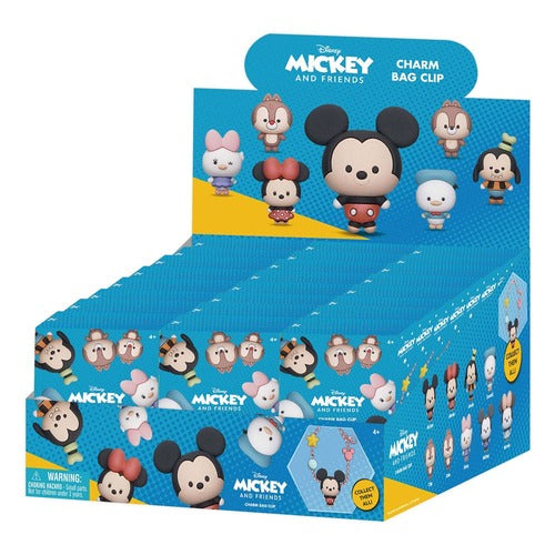 Disney Charm 3D PVC-Taschenanhänger Mickey & Friends Display (24)