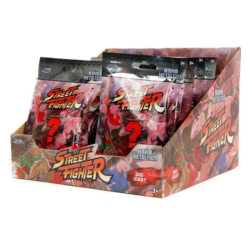 Street Fighter présentoir figurines Diecast Nano Metalfigs 6 cm (24)