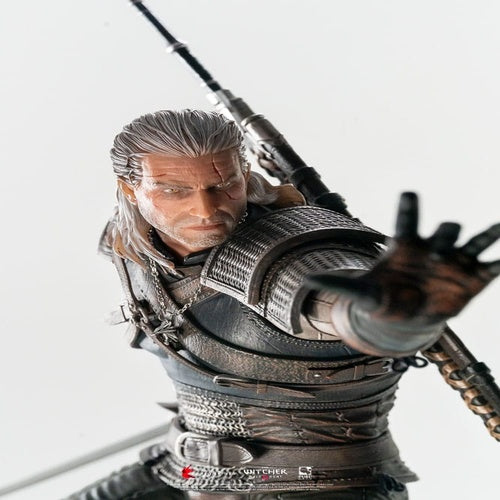The Witcher 3: Wild Hunt statuette 1/6 Diorama Geralt vs Eredin 50 cm