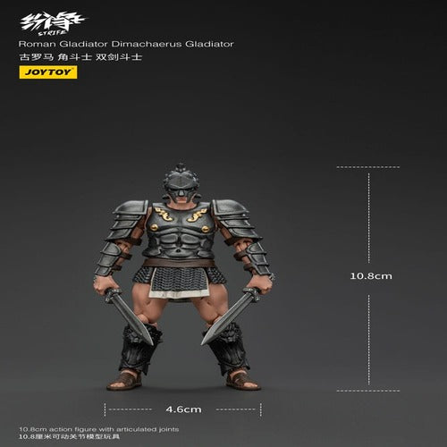Strife figurine 1/18 Roman Gladiator Dimachaerus Gladiator 11 cm