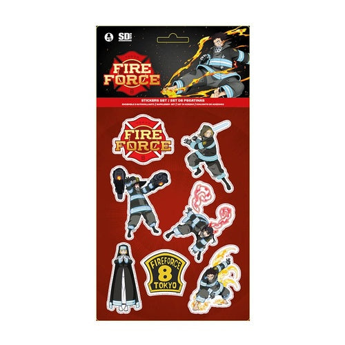 Fire Force set autocollants