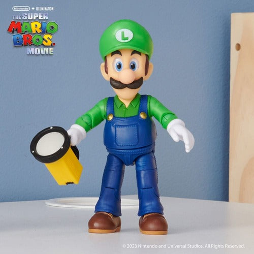 Super Mario Bros. le film figurine Luigi 13 cm