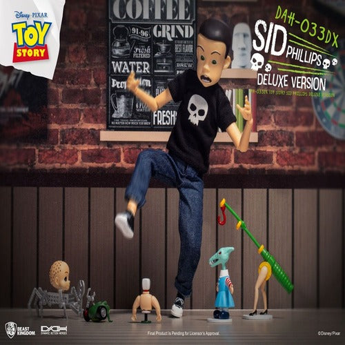 Toy Story figurine Dynamic Action Heroes Sid Phillips Deluxe Version 14 cm