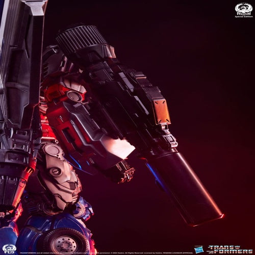 Transformers Museum Scale Statue Optimus Prime Jet Convoy Edition 87 cm