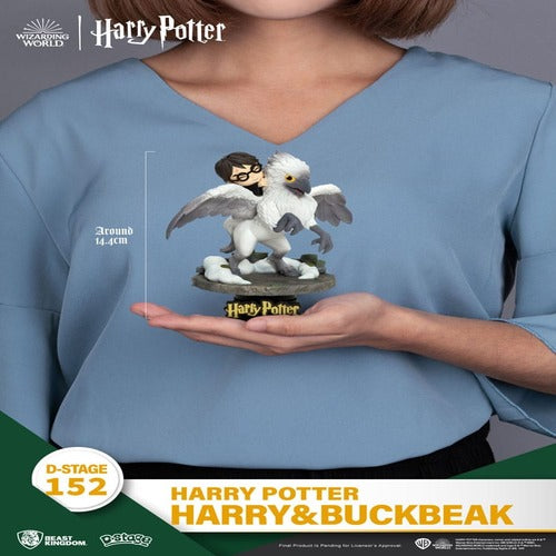Harry Potter diorama PVC D-Stage Harry & Buckbeak 16 cm