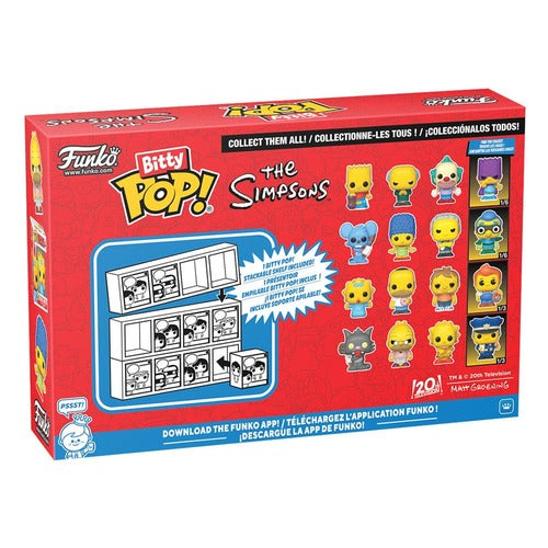 Die Simpsons Bitty POP! Vinyl Figuren 4er-Pack Series 2 2 cm