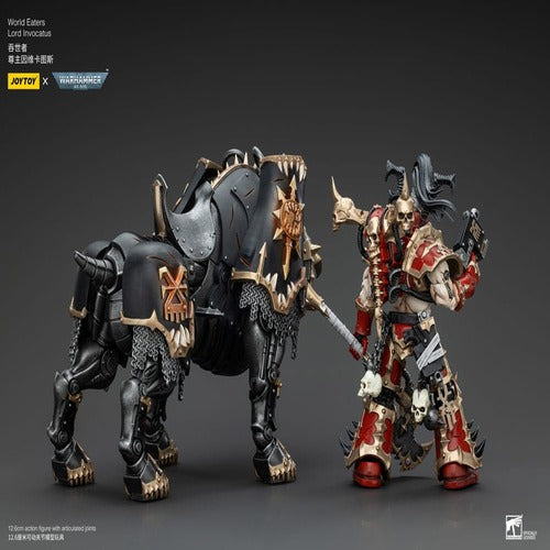 Warhammer 40k figurine 1/18 World Eaters Lord Invocatus 13 cm