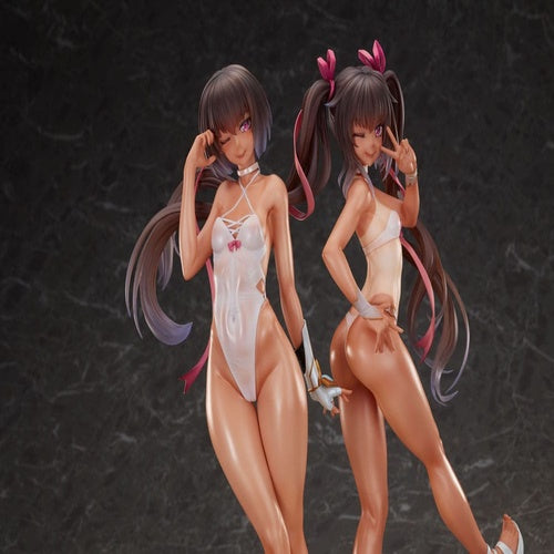 Taimanin RPG 2-Set PVC Statue 1/6 Adult Yukikaze and Young Yukikaze Swimsuits Ver. 28 cm