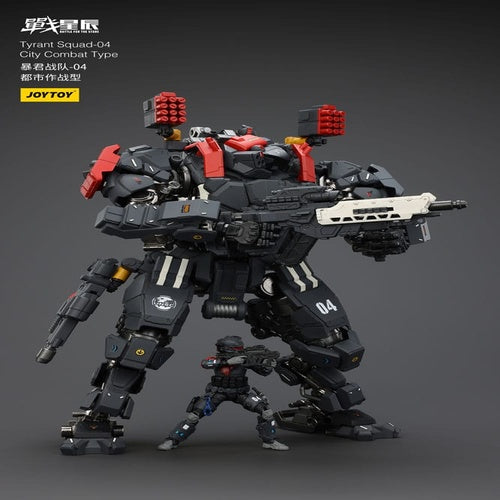 Battle For the Stars Actionfigur Tyrant-04 City Combat Type 36 cm