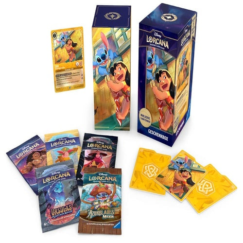 Disney Lorcana TCG Archazias Insel coffret cadeau Stitch *ALLEMAND*