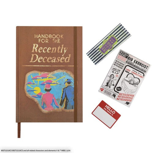 Beetlejuice Notizbuch Handbook for the Recently Deceased
