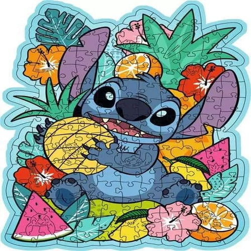 Disney puzzle en bois WOODEN Stitch (150 pièces)