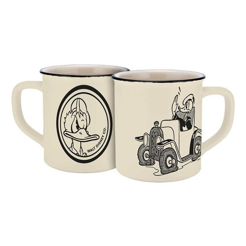 Donald Duck mug Donald dans la voiture