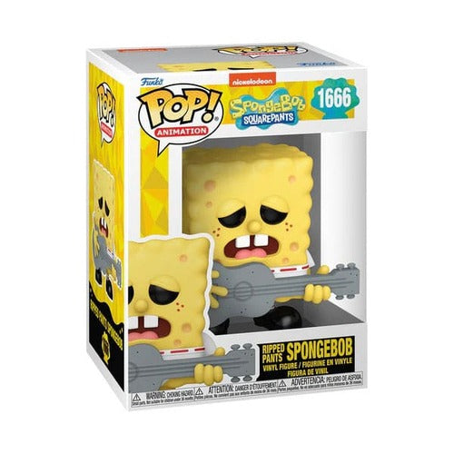Bob l´éponge 25th Anniversary POP! Vinyl figurine SB w/Guitar 9 cm