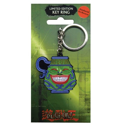 Yu-Gi-Oh! porte-clés métal Pot of Greed Limited Edition