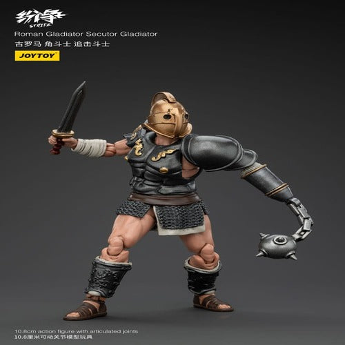 Strife figurine 1/18 Roman Gladiator Secutor Gladiator 11 cm