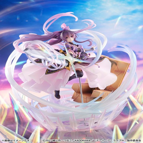 Date A Live IV statuette PVC SHIBUYA SCRAMBLE FIGURE 1/6 Tohka Yatogami Princess Amethyst Dress Ver. 32 cm