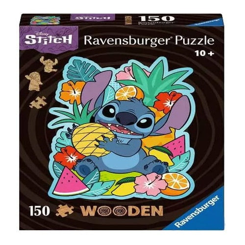 Disney puzzle en bois WOODEN Stitch (150 pièces)