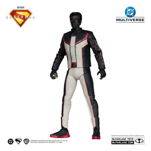 Superman (2025) DC Multiverse figurine Deluxe Theatrical Edition Mr. Terrific (Red Platinum Edition) 18 cm