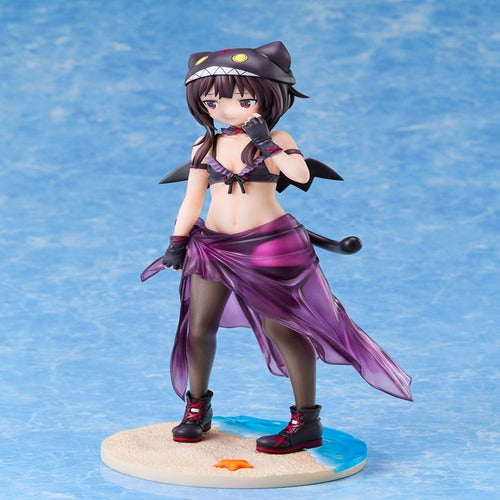 KonoSuba: An Explosion on This Wonderful World! statuette 1/7 Megumin Chomusuke Swimsuit Ver. 22 cm