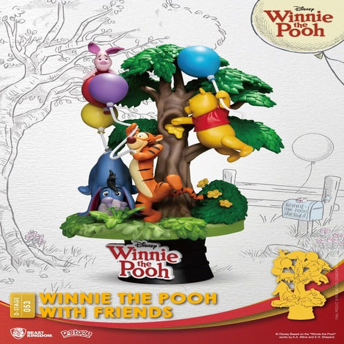 Disney diorama PVC D-Stage Winnie The Pooh With Friends 16 cm