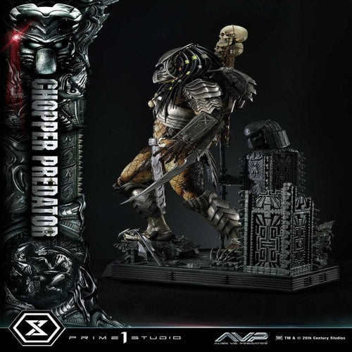 The Alien vs. Predator Museum Masterline Series Statue 1/3 Chopper Predator 103 cm