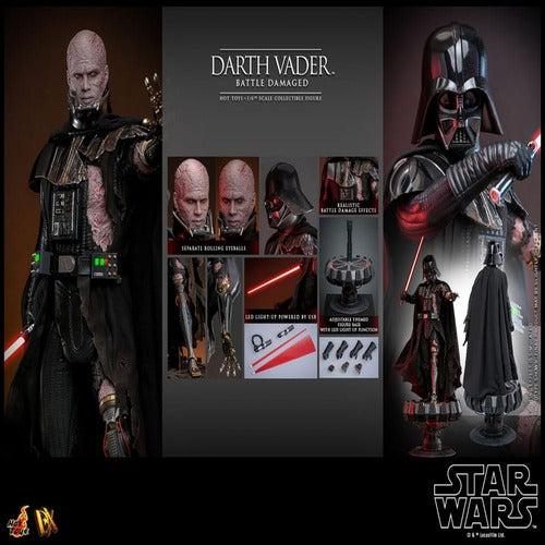 Star Wars figurine 1/6 Darth Vader (Battle Damaged) 35 cm