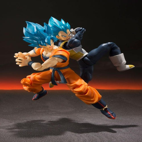 Dragon Ball Super Broly figurine S.H. Figuarts Super Saiyan God Super Saiyan Goku Super 14 cm