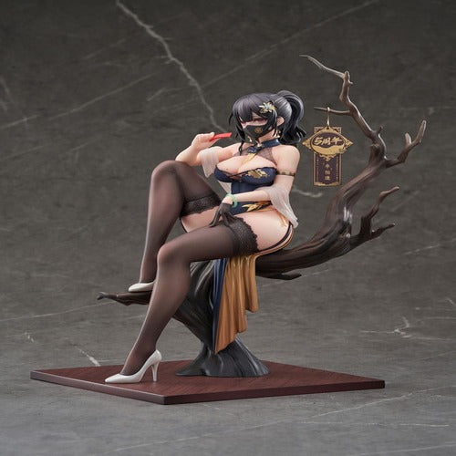 Original Character statuette PVC 1/7 Xiami China Dress Genboku Ver. 26 cm