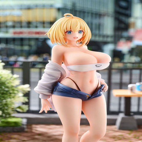 Original Character statuette PVC 1/6 Sophia F. Shirring Tube Top Ver. Illustration by Nadare Takamine Illustration by Daefny Bonus Edition 26 cm