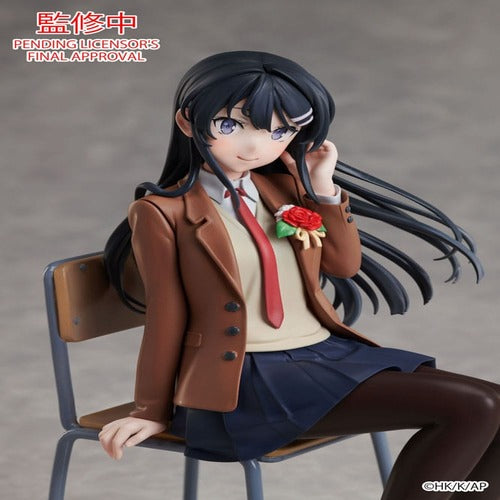 Rascal Does Not Dream of a Knapsack Kid statuette Mai Sakurajima Graduation Ver. 15 cm