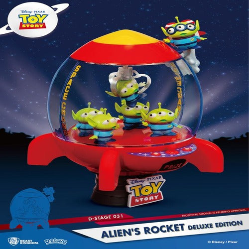 Toy Story diorama PVC D-Stage Alien's Rocket Deluxe Edition 15 cm