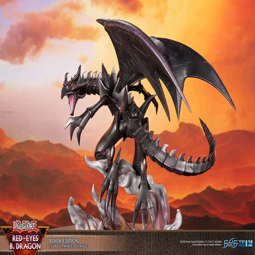 Yu-Gi-Oh! statuette PVC Red-Eyes B. Dragon Black Colour 33 cm