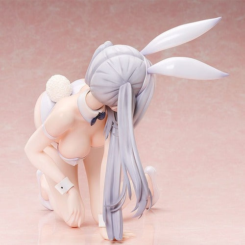 Date A Live: Date A Bullet statuette 1/4 White Queen Bare Leg Bunny Ver. 20 cm