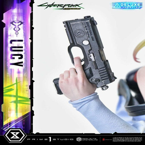 Cyberpunk: Edgerunners Real Elite Masterline Series Statue 1/4 Lucy Deluxe Bonus Version 50 cm