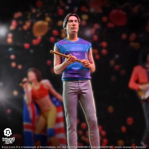 The Rolling Stones statuette Rock Iconz Charlie Watts (Tattoo You Tour 1981) 22 cm