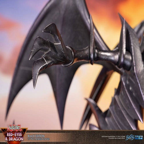Yu-Gi-Oh! statuette PVC Red-Eyes B. Dragon Black Colour 33 cm