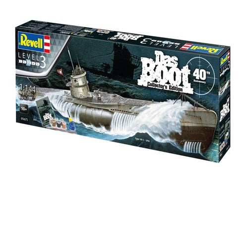 Das Boot kit complet maquette 1/144 U-Boot U96 Typ VII C 40th Anniversary 46 cm