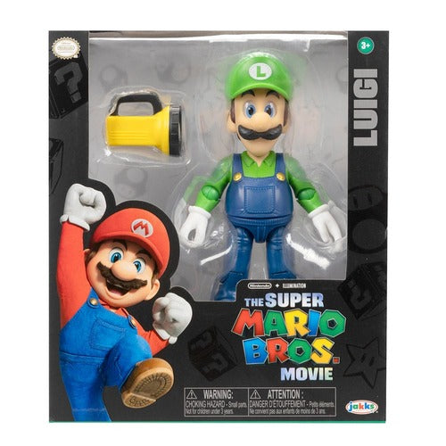 Super Mario Bros. le film figurine Luigi 13 cm