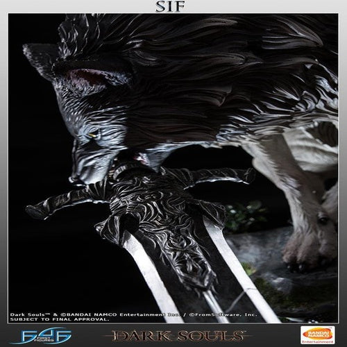Dark Souls Statue Großer Grauer Wolf Sif 64 cm