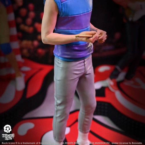 The Rolling Stones statuette Rock Iconz Charlie Watts (Tattoo You Tour 1981) 22 cm
